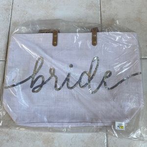 Mud Pie  BRIDE bag/tote NWT